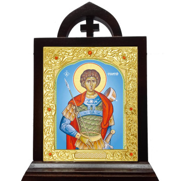 Ікона Георгій Побідоносець (поясний) 29-П-106