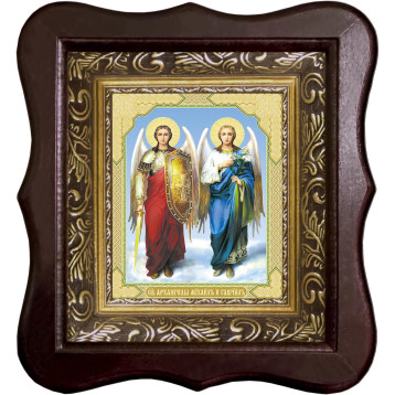 Ікона Архангел Михаїл і Гавриїл 1012-ФБ-82