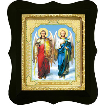 Ікона Архангел Михаїл і Гавриїл 16-Ф-82