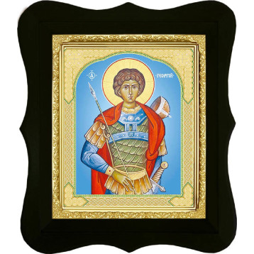 Ікона Георгій Побідоносець (поясний) 16-Ф-106