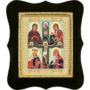 Ікона четирехчастний 16-Ф-196