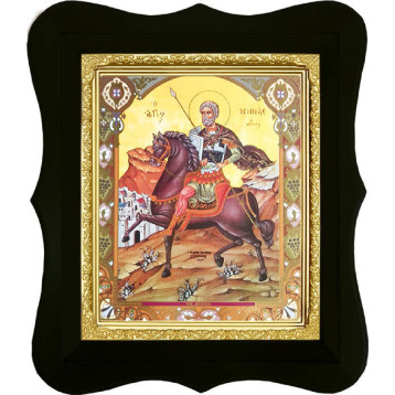 Ікона Sf. Mare Mucenic Mina (Міна) 16-Ф-271