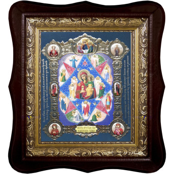 Ікона Неопалима Купина 1518П-ФБ-12