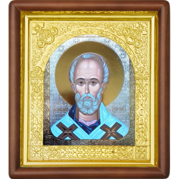 Ікона Микола Чудотворець 17-П-173