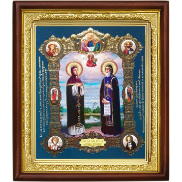 Ікона Петро і Февронія 18П-П-18