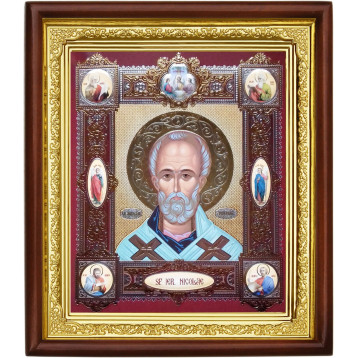 Ікона Микола Чудотворець 18П-П-27