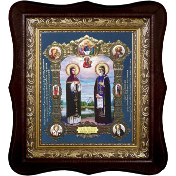 Ікона Петро і Февронія 1518П-ФБ-18