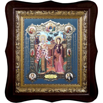 Ікона Кипріян і Юстина 1518П-ФБ-20
