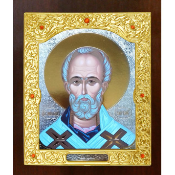 Ікона Микола Чудотворець 21-Д-173