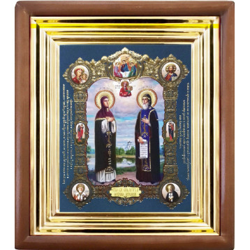 Ікона Петро і Февронія 27П-П-18