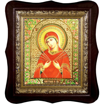 Ікона Семистрільна Божа Матір 1518-ФБ-176