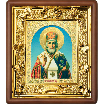 Ікона Микола Чудотворець, лик Софрон 31-П-26