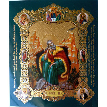 Лик 15х18 см Пророк Ілія Пенза 1518-ПЕН-49