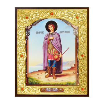 Ікона Дмитро Солунський зростання. 22-Д-321