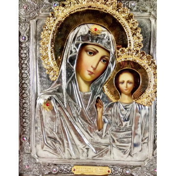Ікона Казанська Божа Матір 3742-Р-15