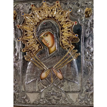 Ікона Семистрільна Божа Матір, арт. 3742-Р-2