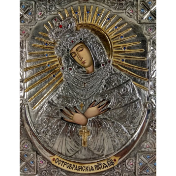 Икона Остробрамская Божья Матерь, арт. 3742-Р-3