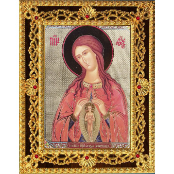 Икона Помощница в родах 36-П-143