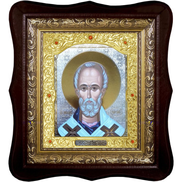 Ікона Микола Чудотворець 21-1518-ФБ-173