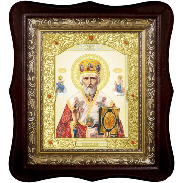 Ікона Микола Чудотворець 21-1518-ФБ-25
