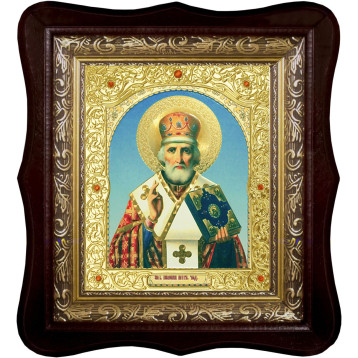 Ікона Микола Чудотворець 21-1518-ФБ-26