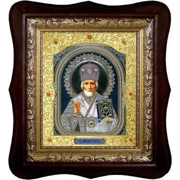 Ікона Миколи Чудотворця 21-1518-ФБ-28