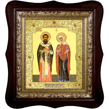 Ікона Кипріян і Юстина 21-1518-ФБ-35