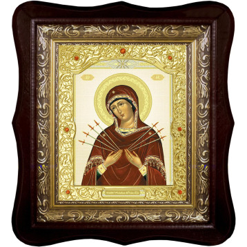 Ікона Семистрільна Божої Матері 21-1518-ФБ-52