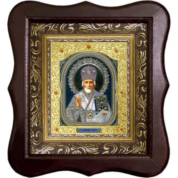 Ікона Миколи Чудотворця 22-1012-ФБ-28