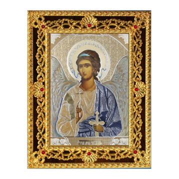 Икона Ангела Хранителя, лик 10х12, 38-Д-1