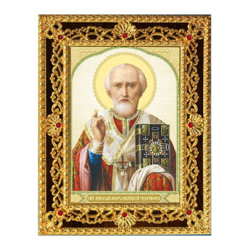 Ікона Миколи Чудотворця 38-Д-156