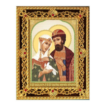 Ікона Петро і Февронія 38-Д-167