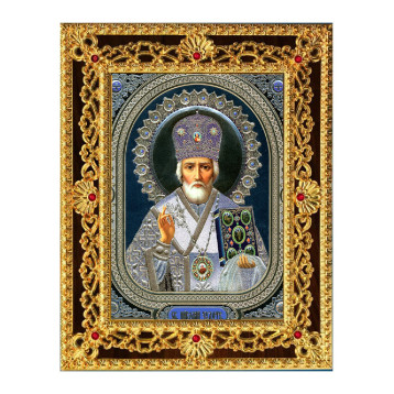 Ікона Миколи Чудотворця 38-Д-28