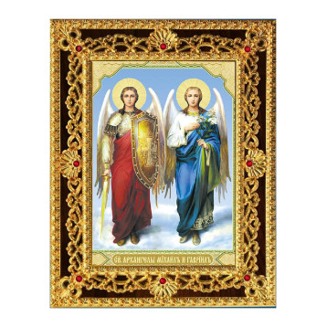 Ікона Архангел Михаїл і Гавриїл 38-Д-82