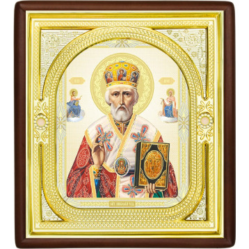 Ікона Микола Чудотворець, лик Тропар 1-П-25