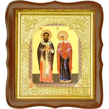 Ікона Кипріян і Юстина 17-ФС-35