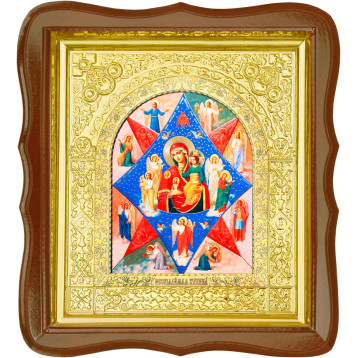 Ікона Неопалима Купина, лик 15х18, арт. 17-ФС-41
