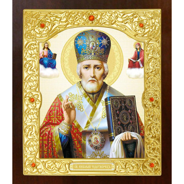 Ікона Миколи Чудотворця 21-Д-27