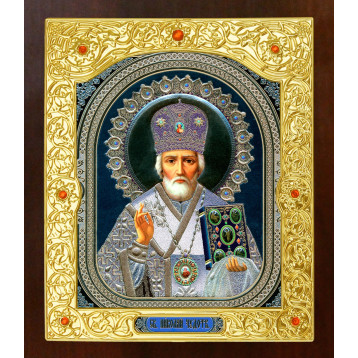 Ікона Миколая Чудотворця 21-Г-28