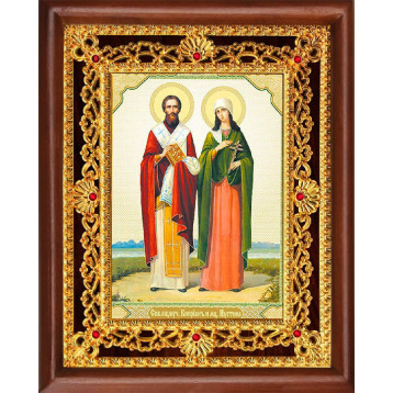 Ікона Кипріян і Юстина 39-П-35