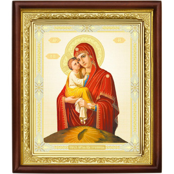 Почаївська ікона Божої Матері, лик 15х18, арт. 18-П-51