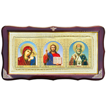Ікона Трійник, лик Софрон арочний 15-Ф-2