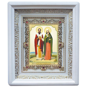 Ікона Кипріян і Юстина 38-ББ-35
