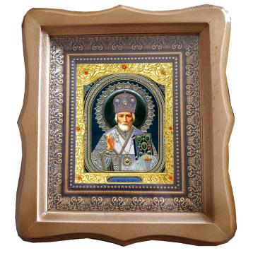 Ікона Миколи Чудотворця 21-ФБ-28