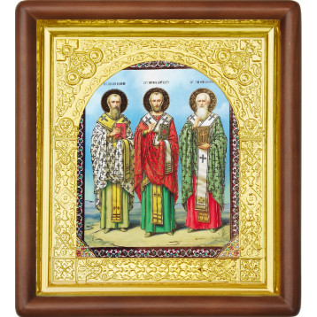 Ікона Три Святителя (Василь, Григорій, Златоуст) 17-П-158