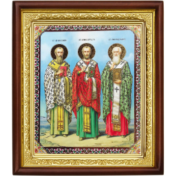 Ікона Три Святителя (Василь, Григорій, Златоуст) 18-П-158