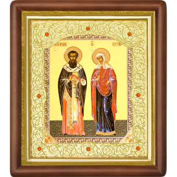 Ікона Кипріян і Юстина 20-П-35