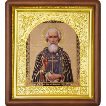 Ікона Сергій Радонезький 17-П-56