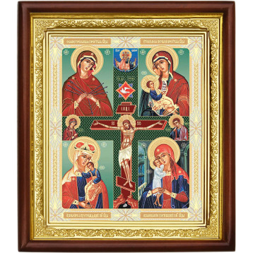 Ікона Четирехчастная 18-П-78