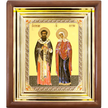 Ікона Кипріян і Юстина 27-П-35